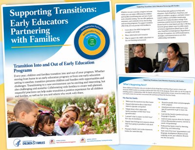 Partnering with families to support transitions. (Mixed Ages. Curriculum)
