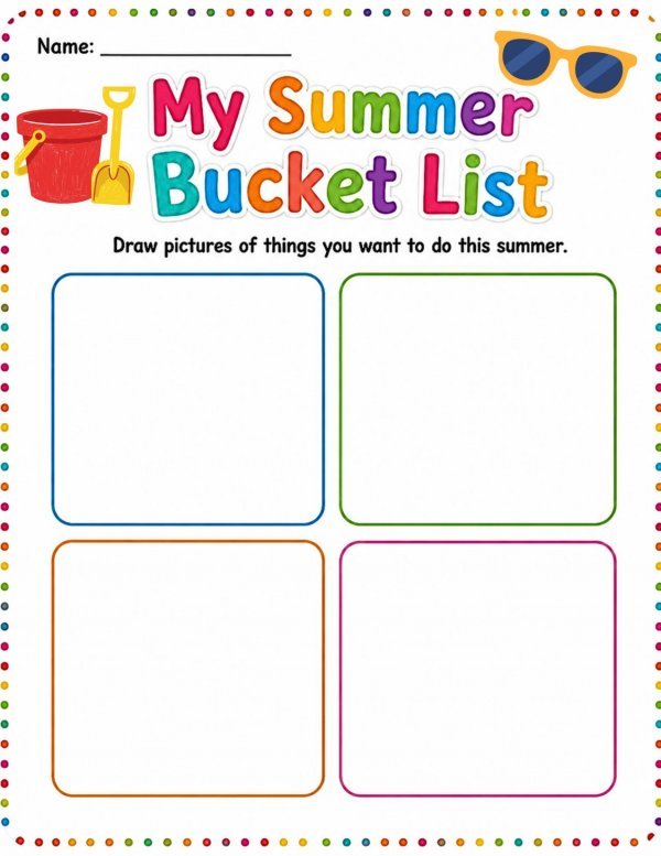 My Summer Bucket List