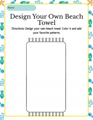 Design Your Own Beach Towel