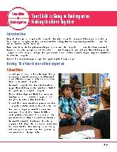 Transitions to Kindergarten. Curriculum