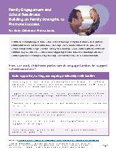 Family engagement and school readiness. Mixed Ages, Family.