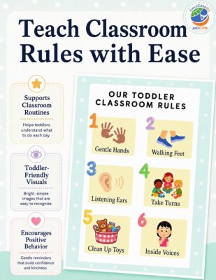 Toddler Classroom Rules Poster