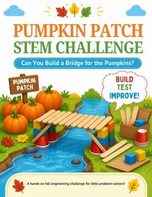 Easy Fall STEM Challenge!