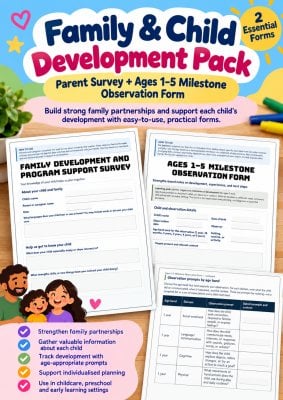 Family Development and Program Support Survey for Childcare