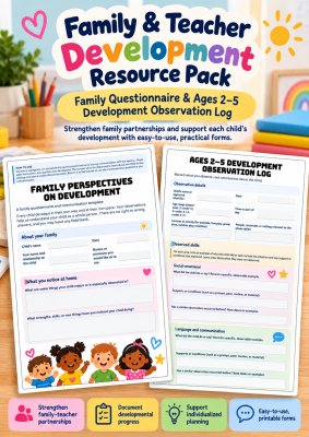 Growing Skills: Child Development Observation & Learning Activities Toolkit