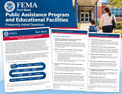 Public Assistance Fact Sheet for Emergency Response. All Ages. Safety.
