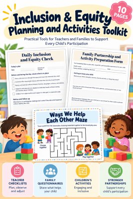Daily Inclusion and Equity Check: Classroom Planning Checklist