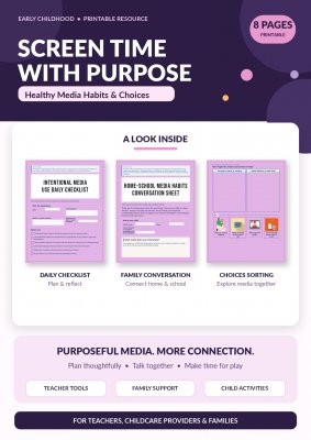 Screen Time with Purpose: Healthy Media Habits & Choices