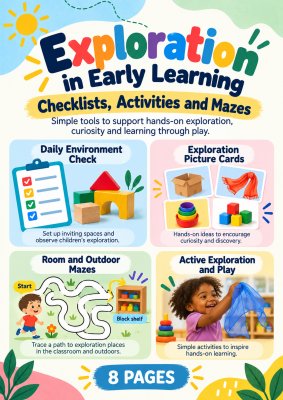 Little Explorers: Sensory Play, Learning Mazes & Classroom Toolkit