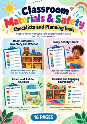 Infant & Toddler Playroom Toolkit: Materials, Safety & Learning Activities