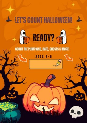 Let's Count Halloween! Fun Preschool Counting Activity (Ages 3&ndash;5)