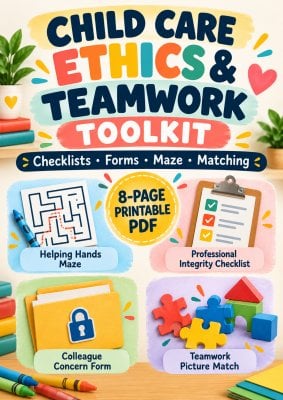 Child Care Ethics & Teamwork Toolkit | Checklists, Forms & Activities