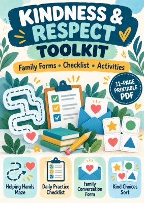 Kindness & Respect Toolkit | Family Forms, Checklist & Activities