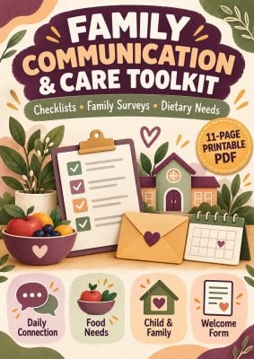 Family Communication & Care Toolkit | Checklists & Questionnaires