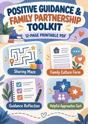 Positive Guidance & Family Partnership Toolkit | Forms and Activities