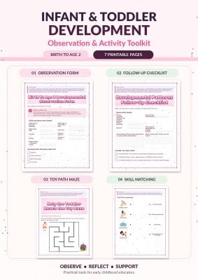 Infant & Toddler Development Observation & Activity Toolkit