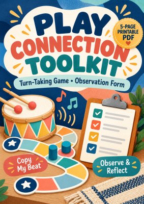 Play Connection Toolkit | Turn-Taking Game & Observation Form