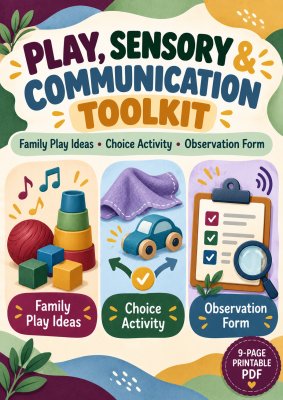 Play, Sensory & Communication Toolkit | Activities & Observation Forms