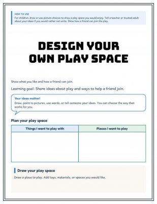 Play-Based Learning Toolkit | Activity Planner, Survey & Sorting Cards