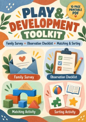 Play & Development Toolkit | Observation, Matching & Sorting Activities