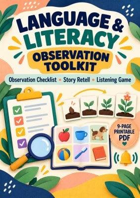 Language and Literacy Observation Checklist for Early Childhood Classrooms
