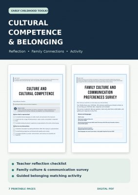Cultural Competence, Family Engagement & Belonging Toolkit