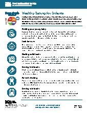 Eating Healthy for Infants Tip Sheet