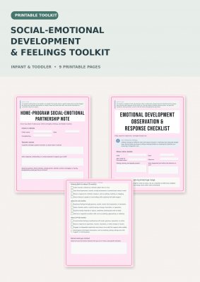 Infant & Toddler Social-Emotional Development & Feelings Toolkit
