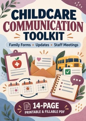 Childcare Communication Toolkit: Family Forms, Updates & Staff Meetings