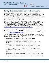 Earning Credentials and Understanding Career Ladders for Childcare providers