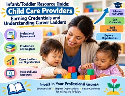 Earning Credentials and Understanding Career Ladders for Childcare providers