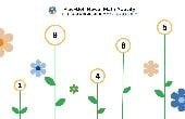 Play-Doh Flower Math Activity. Preschool. Math.