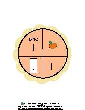 Pumpkin Number Puzzles. Preschool. Math.