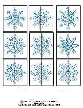 Snowflake Match Activity. Math. All Ages. Math.