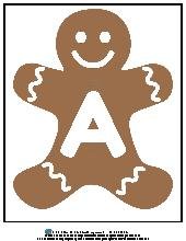 Gingerbread Playdoh Activity. Preschool. Literacy. Fine Motor.