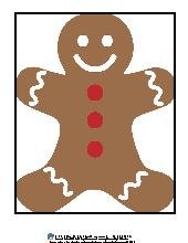 Measuring Gingerbread Activity. Preschool. Math.