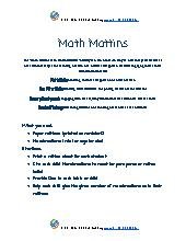 Math Mittens
