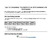 Tips for Completing Your Birth to Five CDA Credential with ChildCareEd