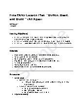 Sample Fine Motor Lesson Plan: &ldquo;Button, Bead, and Build!&rdquo;