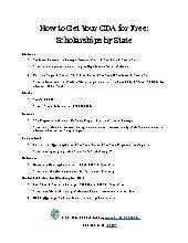 How to Get Your CDA for Free