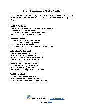 End-of-Day Classroom Closing Checklist