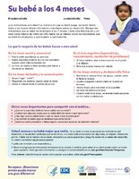 Developmental Milestones Checklist (4 mo)(Spanish)