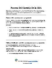 Proceso Del Consejo De la CDA