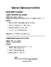 Shavuot Classroom Activities