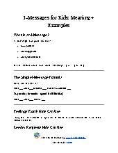 I-Messages for Kids: Meaning + Examples