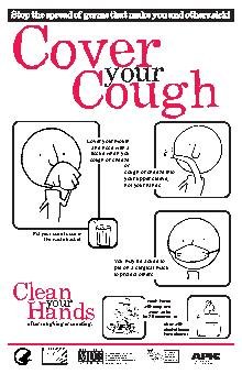 Cover Your Cough (Classroom Health Poster)