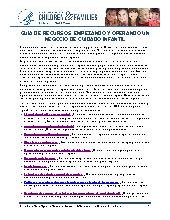 C&oacute;mo Iniciar un Negocio de Cuidado Infantil 