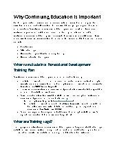 Training Plan Template (Texas Rising Star Category 1)