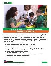Health and Safety Training Resources for Child Care Providers