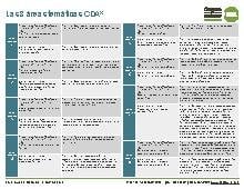 Las 8 &Aacute;reas Tem&aacute;ticas del CDA en Espa&ntilde;ol